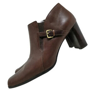 Vintage east5th Brown Leather Shooties Size 8.5